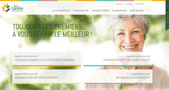 Desktop Screenshot of jardinslebourgneuf.com