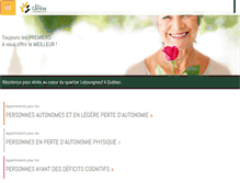 Tablet Screenshot of jardinslebourgneuf.com